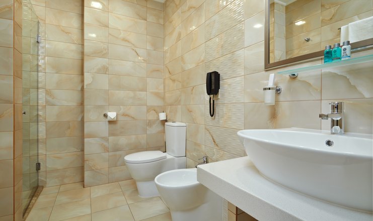 Фото номера («Русь» санаторий) - Сюит - гостевая ванная комната