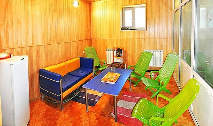 Фото отеля («Черноморский» пансионат) - Комната отдыха в сауне