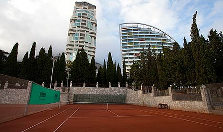 Фото отеля («Респект Холл Резорт & СПА» отель) - Теннисные корты