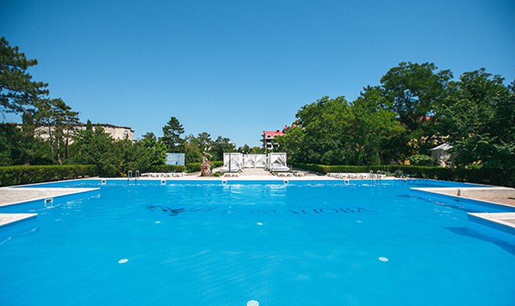 Фото отеля («Романова» парк-отель) - Открытый бассейн