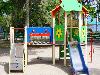 «Усадьба Приморский парк» отель - предварительное фото Детская площадка на территории парка