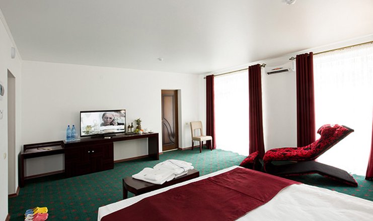 Фото номера («Велнес Парк отель Гагра» парк-отель) - Люкс 2-местный 1-комнатный (вид на горы,5 этаж)