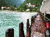 «Аимара» отель - предварительное фото Вид на пляж с пирса