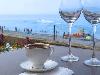 «Riva Del Mare» отель - предварительное фото Бар-кафе на террассе отеля