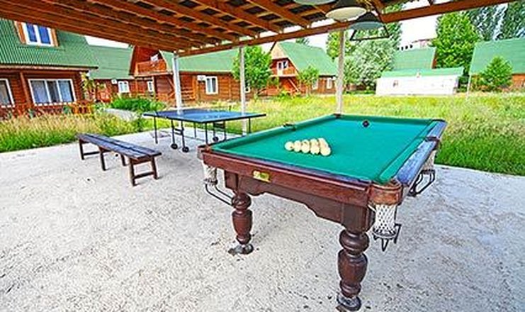 Фото отеля («Золотой берег-Терло» курортный комплекс) - Бильярдный стол (основная территория)