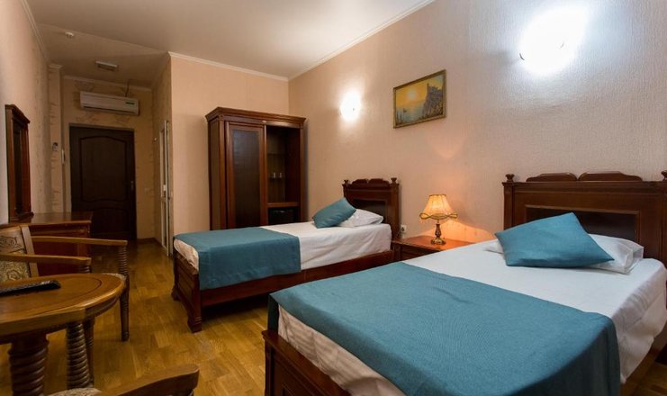 Фото отеля («Олимп» гостиница) - Стандартный 2-местный 1-комнатный с раздельными кроватями (21м2)