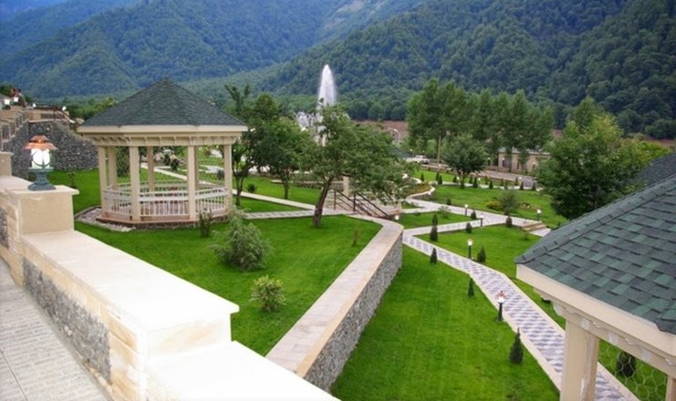 Фото отеля («Qafqaz Resort Hotel» отель) - территория