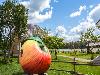 «Кветки яблыни» пансионат - предварительное фото Территория