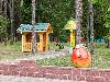 «Солнышко» детский санаторий - предварительное фото Детская площадка