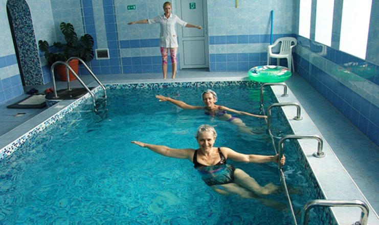 Фото отеля («Им. К.П. Орловского» санаторий) - ЛФК в бассейне
