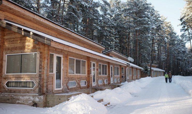 Фото отеля («Лесные озера» санаторий) - Территория. Зима