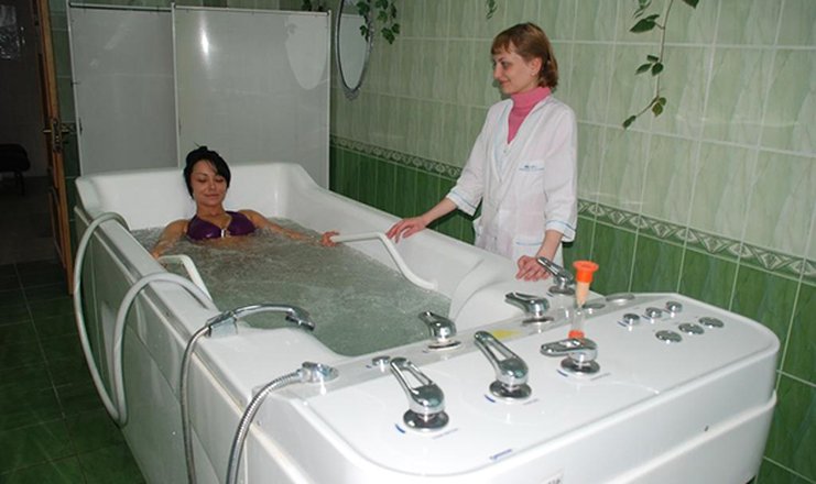 Фото отеля («Лётцы» санаторий) - Подводный душ-массаж