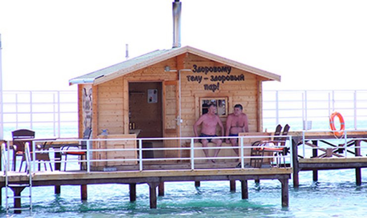 Фото отеля («Каприз» центр отдыха) - Баня на пляже