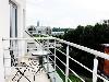 «Forums» отель - предварительное фото Балкон в Люксе