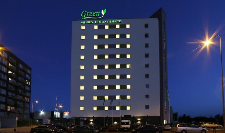 Фото отеля («Green Vilnius Hotel» отель) - Гостиница ночью