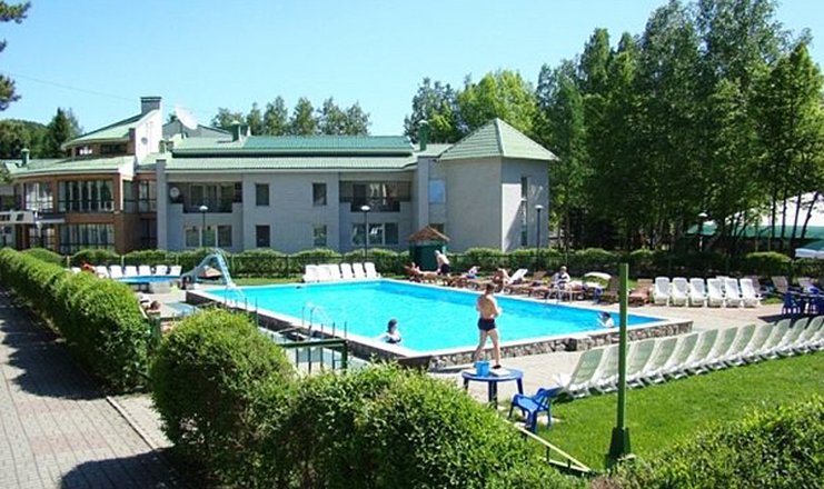 Фото отеля («Алтай» санаторий) - Открытый бассейн