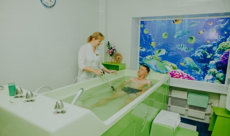 Фото отеля («Эдем» санаторий) - Подводный душ-массаж