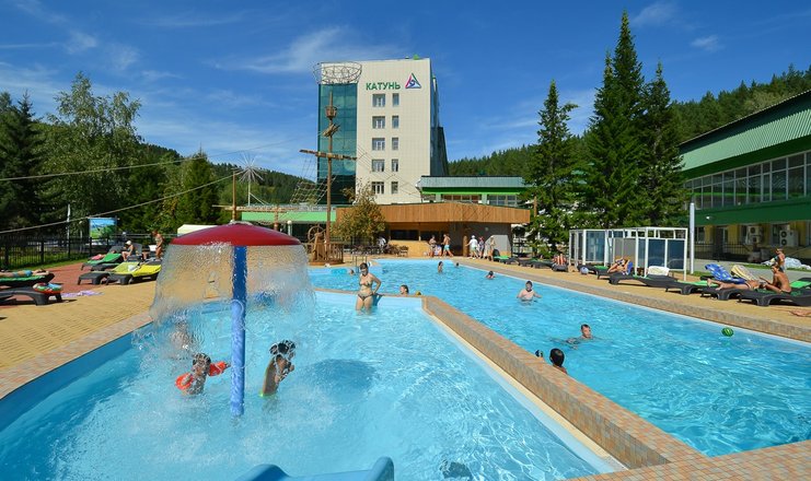 Фото отеля («Катунь» санаторий) - Открытый бассейн