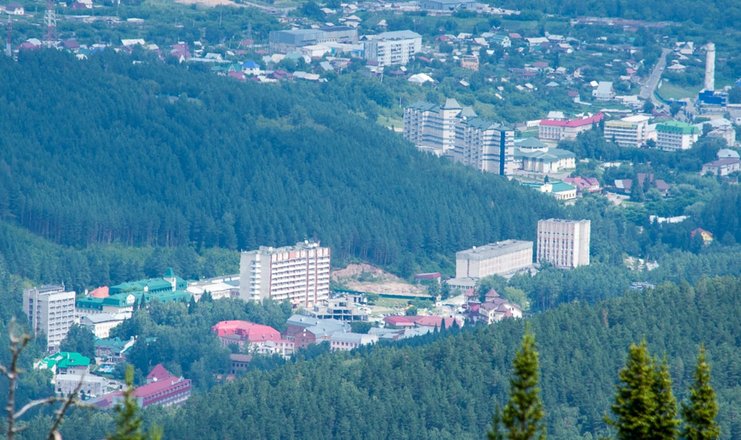 Фото отеля («Сибирь» санатoрий) - Вид сверху