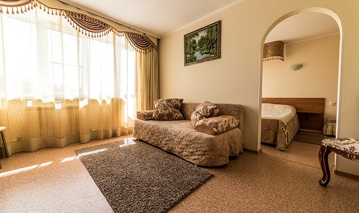 Фото отеля («Карагайский бор» санаторий) - Повышенной комфортности 2-местный 2-комнатный (корпус 1,2)