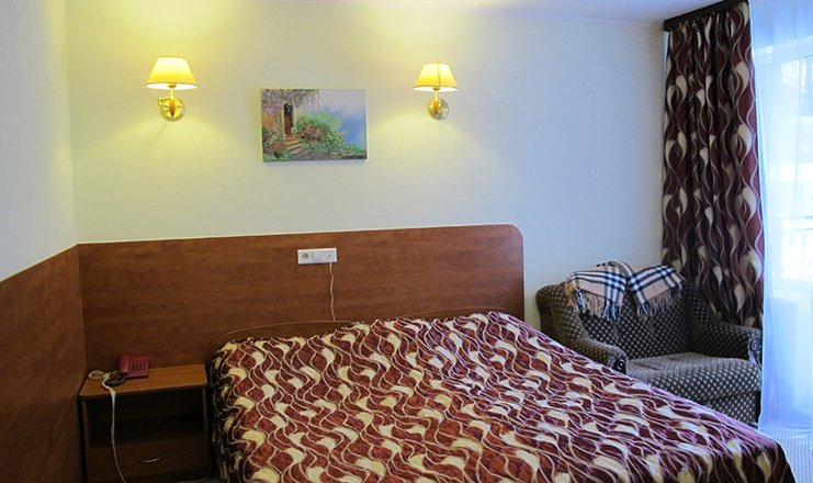 Фото отеля («Фламинго» гостевой дом) - Улучшенный 2-местный 1-комнатный с большой террасой