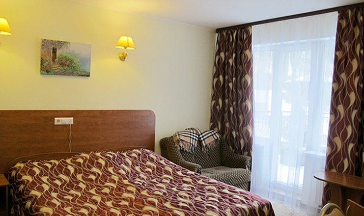 Фото отеля («Фламинго» гостевой дом) - Улучшенный 2-местный 1-комнатный с большой террасой