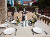 «Вилла Тоскана» отель - предварительное фото Ресторан терраса