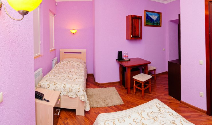 Фото номера («Первый доходный дом» отель) - Двухместная комната De Luxe с двумя раздельными кроватями (литер Е)