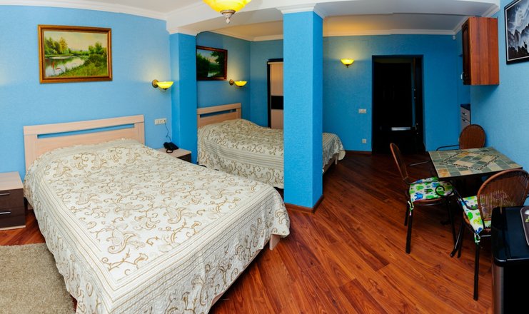 Фото отеля («Первый доходный дом» отель) - Комната De Luxe с двумя двуспальными кроватями (литер Е)