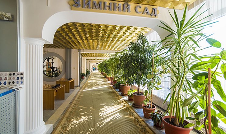 Фото отеля («Зори Ставрополья» санаторий) - Зимний сад
