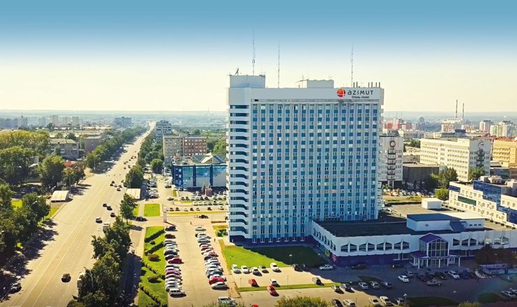Фото отеля («Азимут Отель Кемерово» отель) - Внешний вид