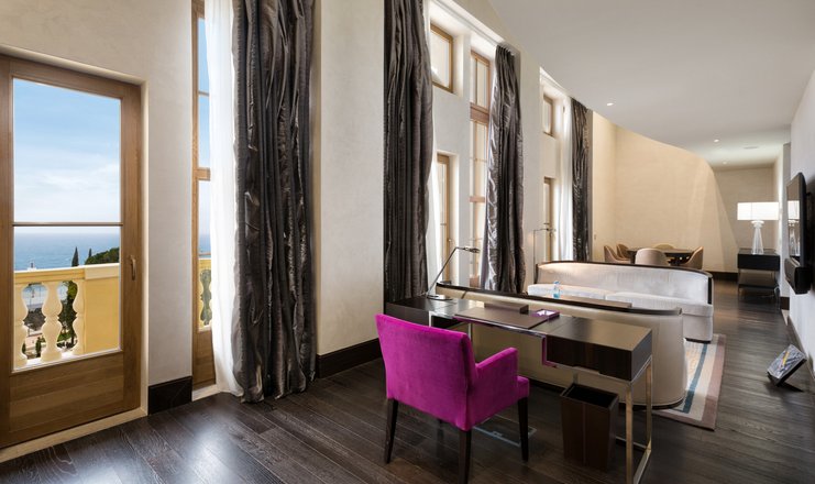 Фото номера («Swissotel Resort Sochi Kamelia» отель) - Люкс Гранд 2-х местный 2-х уровневый (Grand Duplex Suite)
