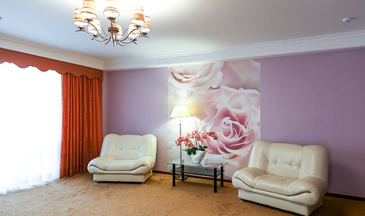 Фото номера («Валентин» отель) - Бизнес 2-комнатный гостиная 3 этаж