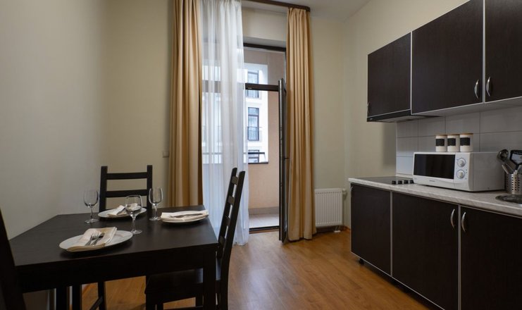 Фото номера («Апартаменты Вальсет от Азимут» отель) - Апартамент 2-местный 2-комнатный с кухней к.1