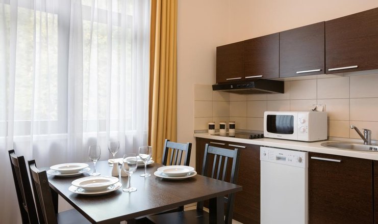 Фото номера («Апартаменты Вальсет от Азимут» отель) - Апартаменты 3-комнатные с отдельной кухней 2 корпус