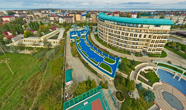 Фото отеля («Аквамарин» санаторий) - Вид сверху