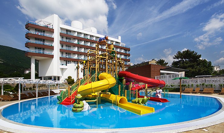 Фото отеля («Alean Family Resort & Spa Биарриц» отель) - Водный комплекс Aquaplay