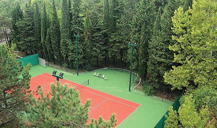 Фото отеля («Бургас» пансионат) - Теннисный корт