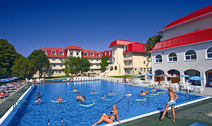 Фото отеля («Черное море» пансионат) - Бассейн