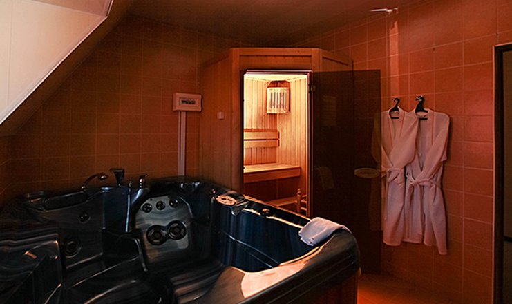 Фото отеля («Генрих» отель) - Люкс 2-комнатный с сауной