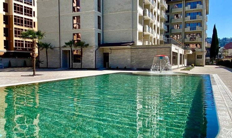 Фото отеля («Гранд Отель Прибой» отель) - SPA открытый бассейн