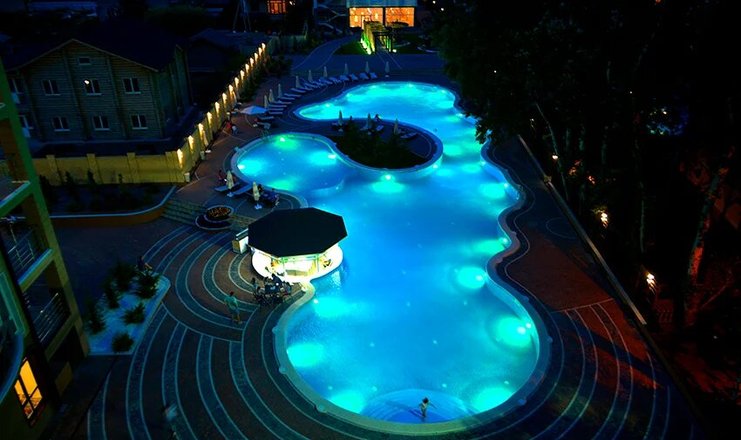 Фото отеля («Гелиопарк Аква» отель) - Вид бассейн