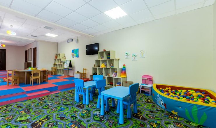 Фото отеля («Аквалоо, Детский центр - Илона» детский санаторий) - Детская комната