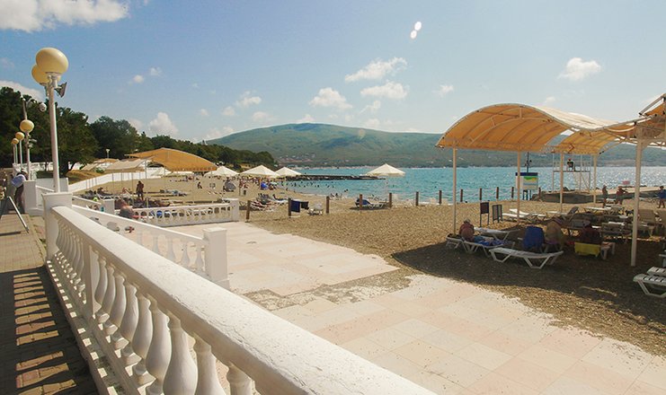 Фото отеля («Кабардинка» пансионат) - Пляж