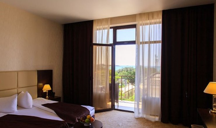 Фото отеля («Калифорния» отель) - Стандарт 2-местный с видом на море и балконом
