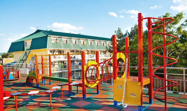 Фото отеля («Кубань» пансионат) - Детская игровая площадка