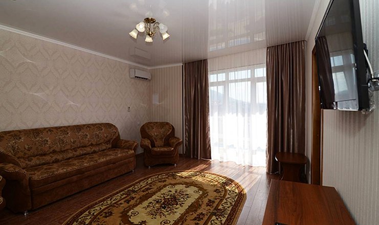 Фото отеля («Кубань» пансионат) - Делюкс 1-категории 2-местный 2-комнатный корпус 2
