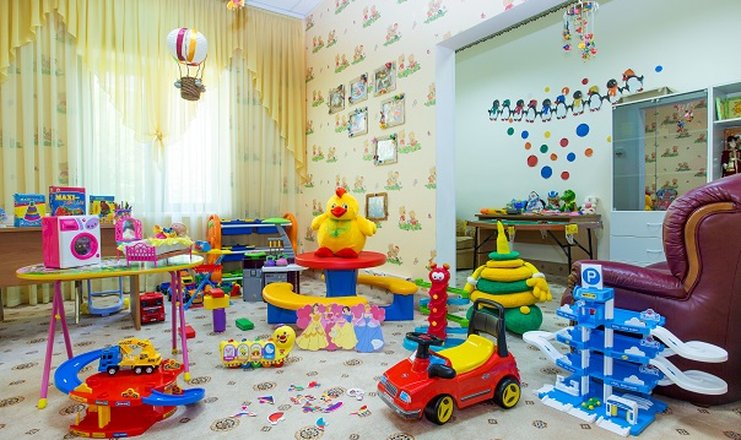 Фото отеля («Октябрьский» санаторий) - Детская комната