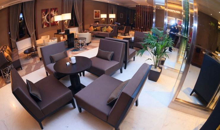 Фото отеля («Rixos Красная Поляна Сочи» отель) - лобби бар «Rixos Lounge»