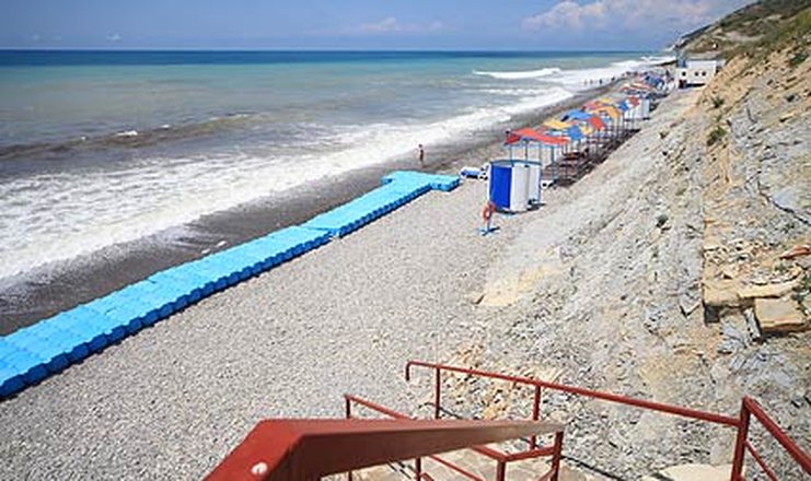 Фото отеля («Шингари» пансионат) - Пляж
